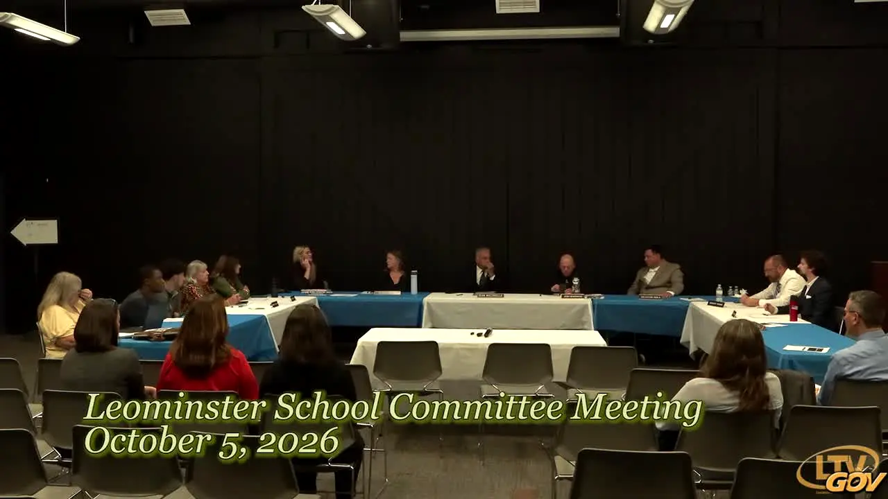 Leominster TV Government live