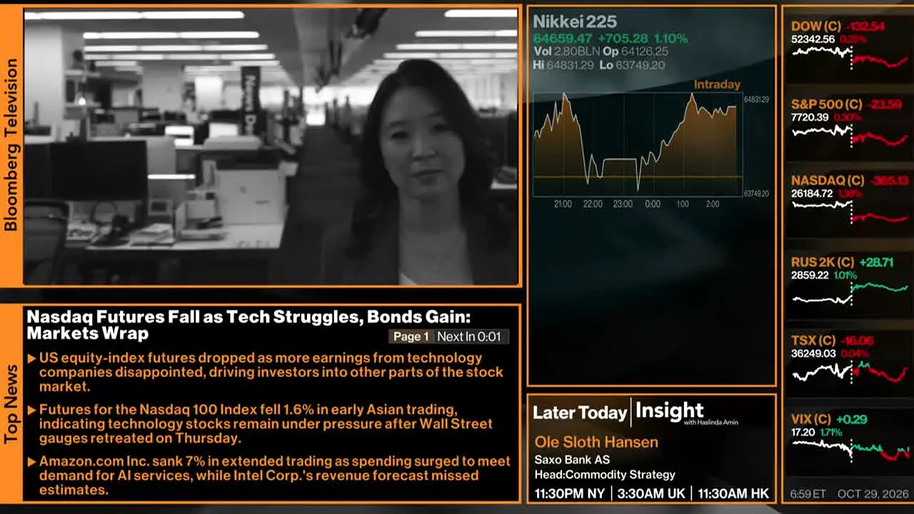 Bloomberg TV+ live
