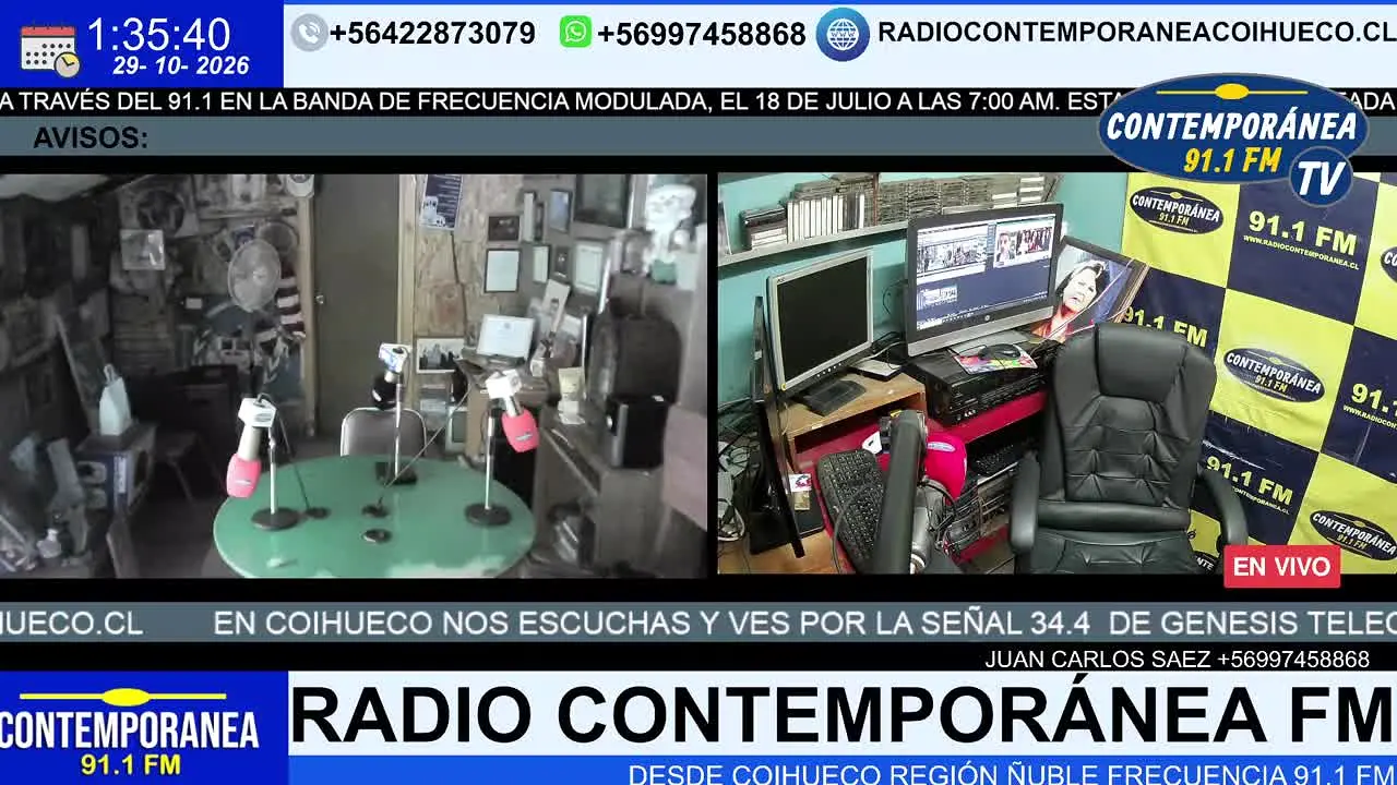 Radio Contemporanea Coihueco · CL live
