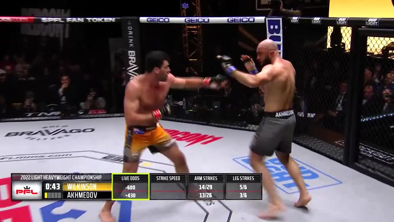 PFL MMA live