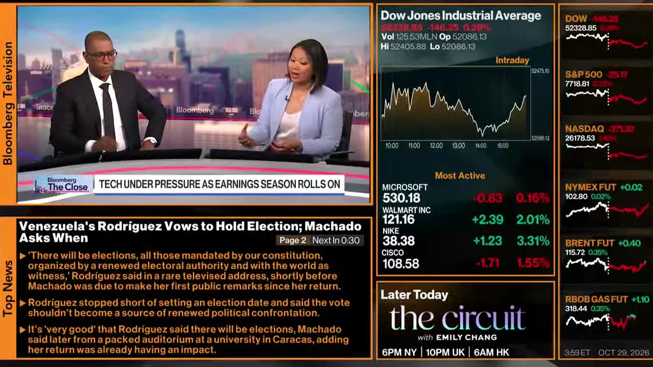 Bloomberg TV+ — прямой эфир