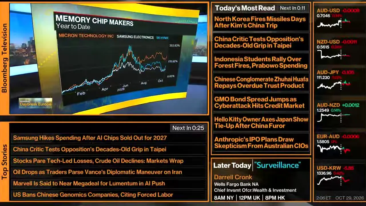Bloomberg TV+ live