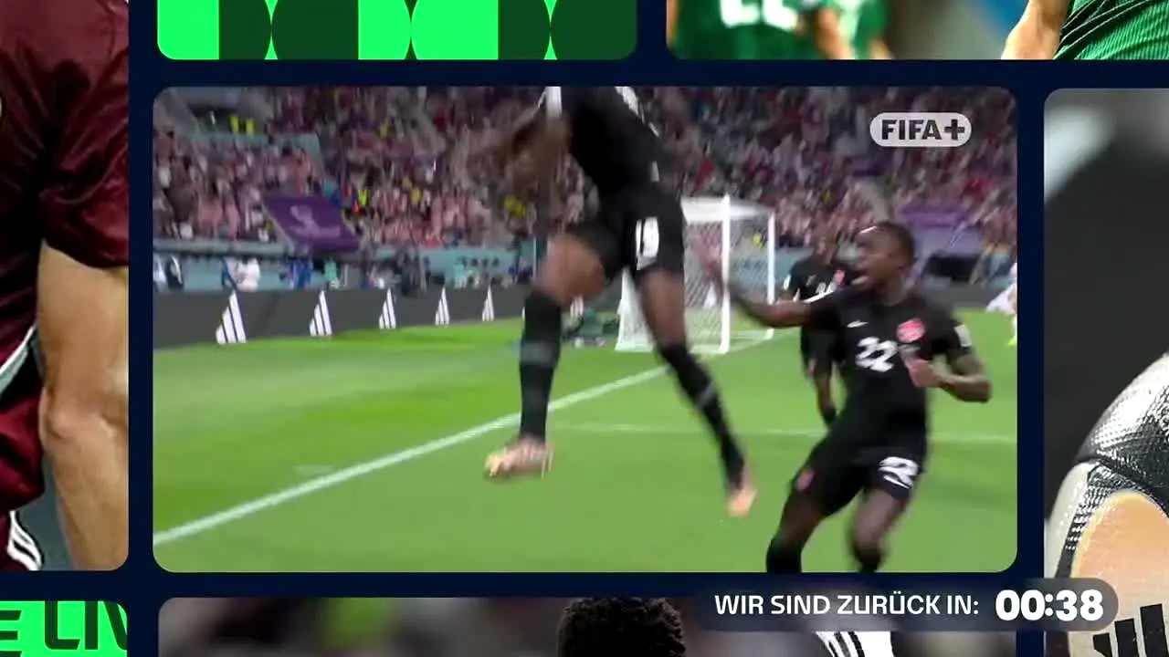 FIFA+ German live