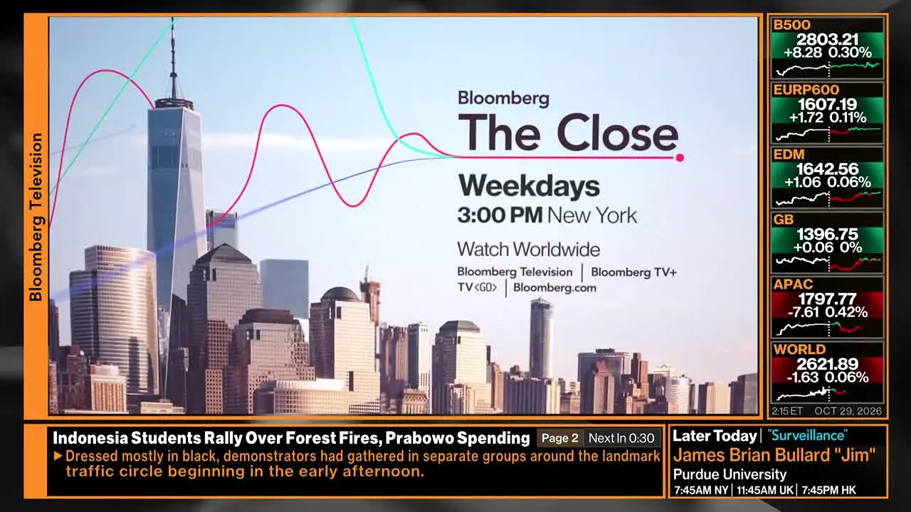 Bloomberg TV live