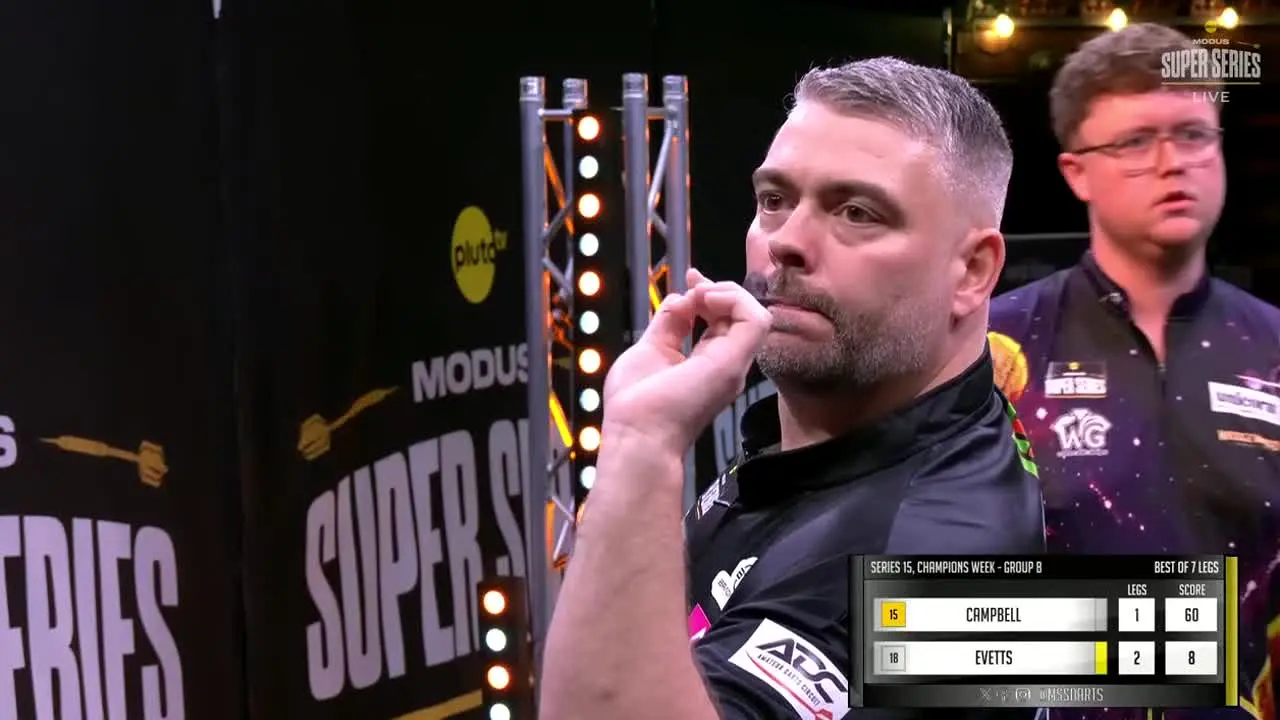 MODUS Super Series Darts live