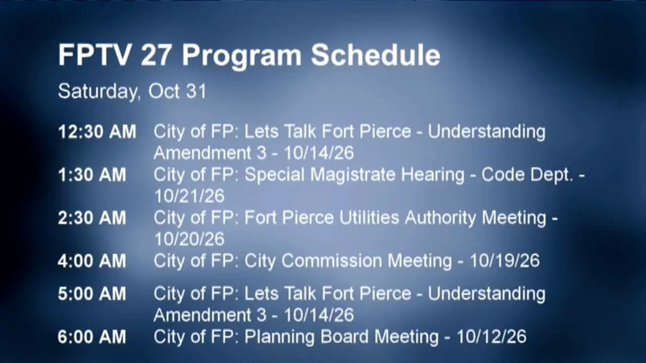 City of Fort Pierce live