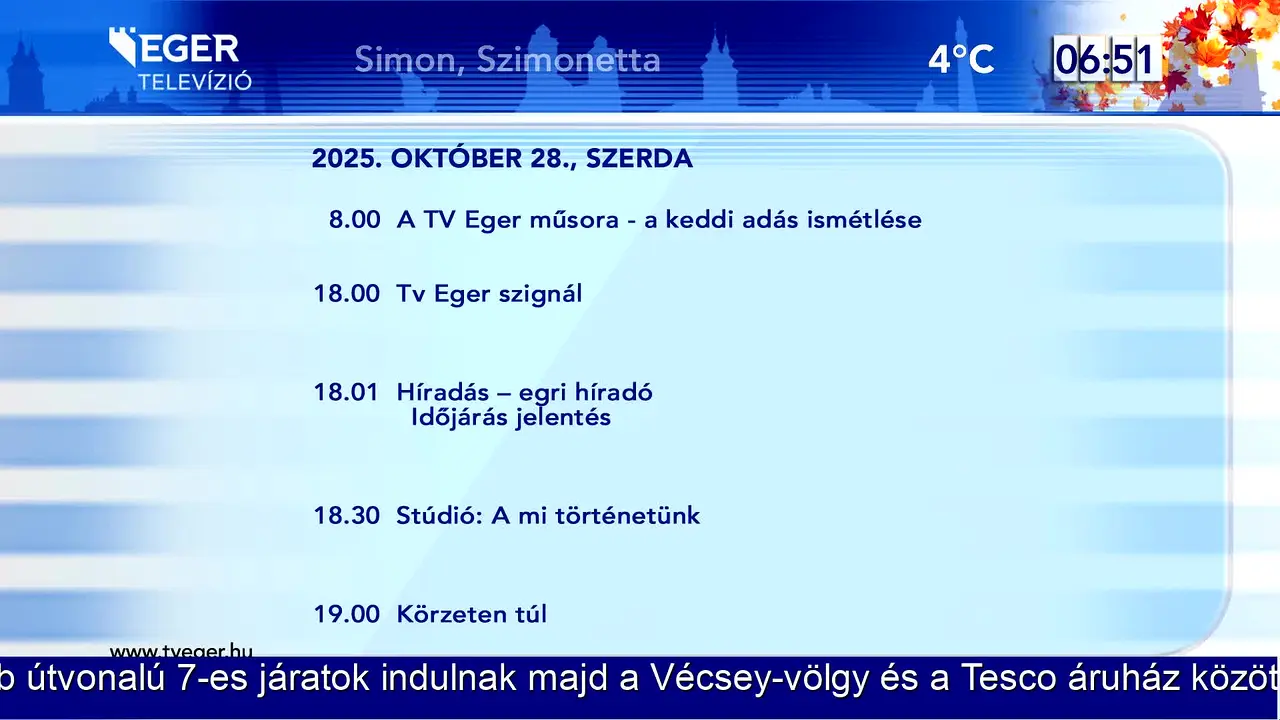 TV Eger live
