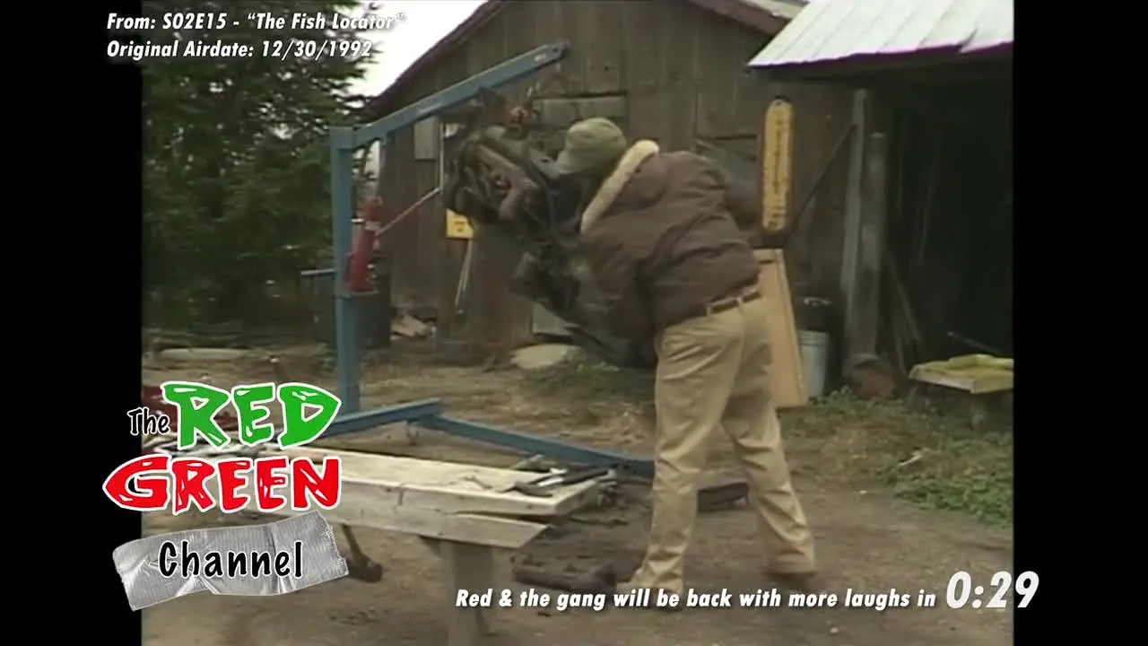 The Red Green Channel live
