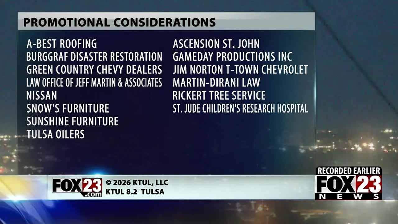 KOKI (FOX) News 23 Tulsa OK live