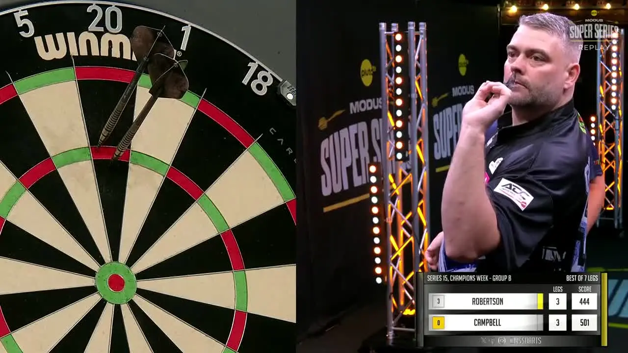 MODUS Super Series Darts live