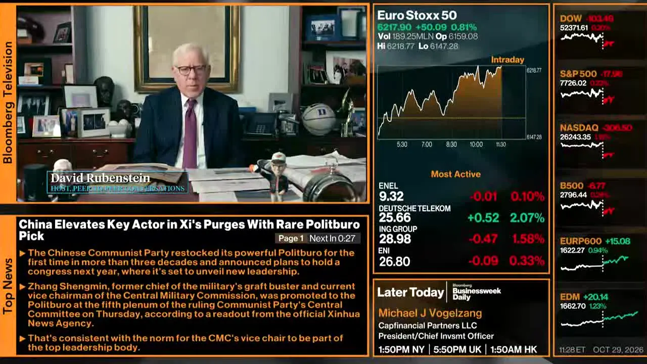 Bloomberg TV+ live