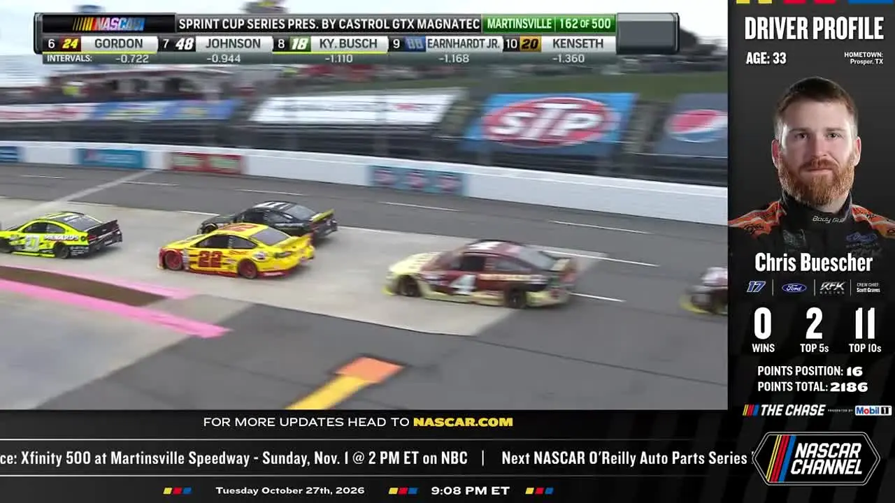 NASCAR live