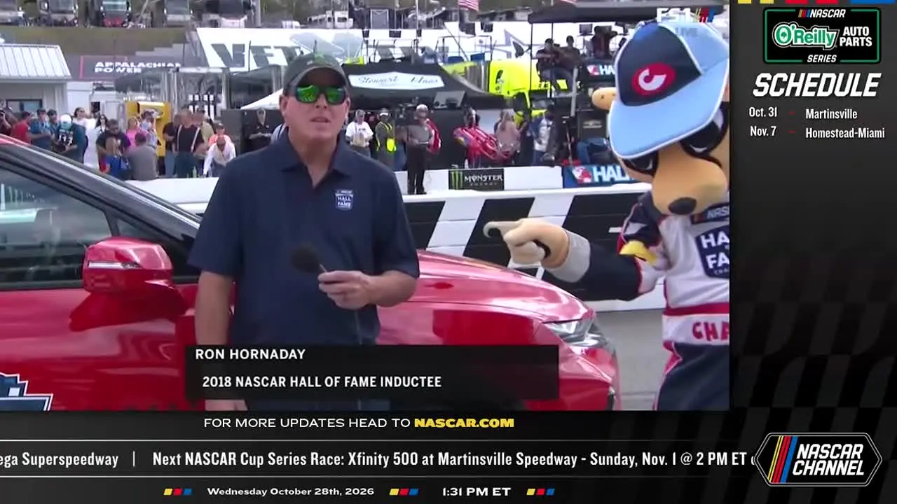 NASCAR in diretta
