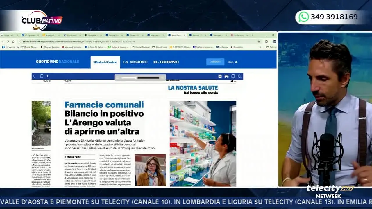 Telecity Lombardia live