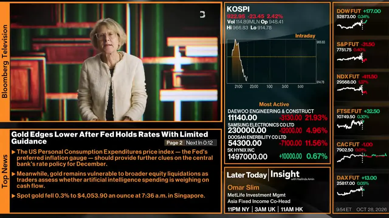 Bloomberg TV+ — прямой эфир