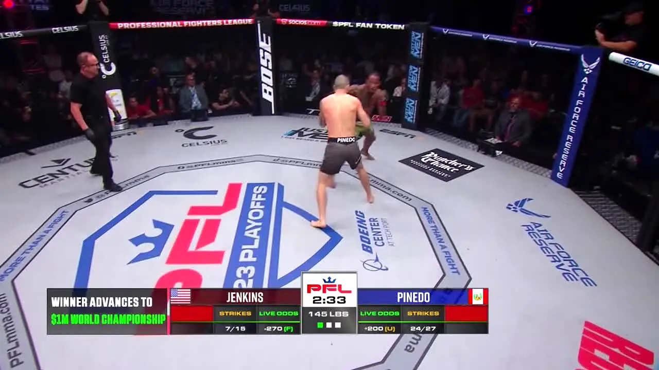 PFL MMA in diretta