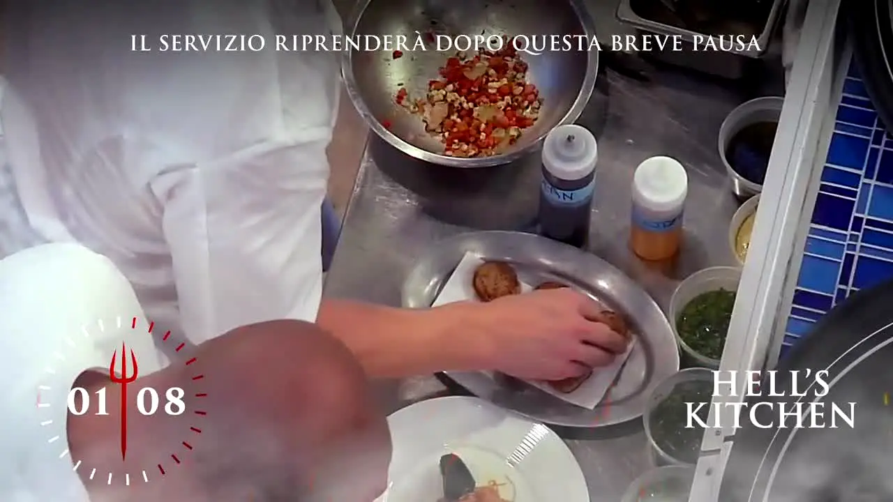 Hell's Kitchen Italy live
