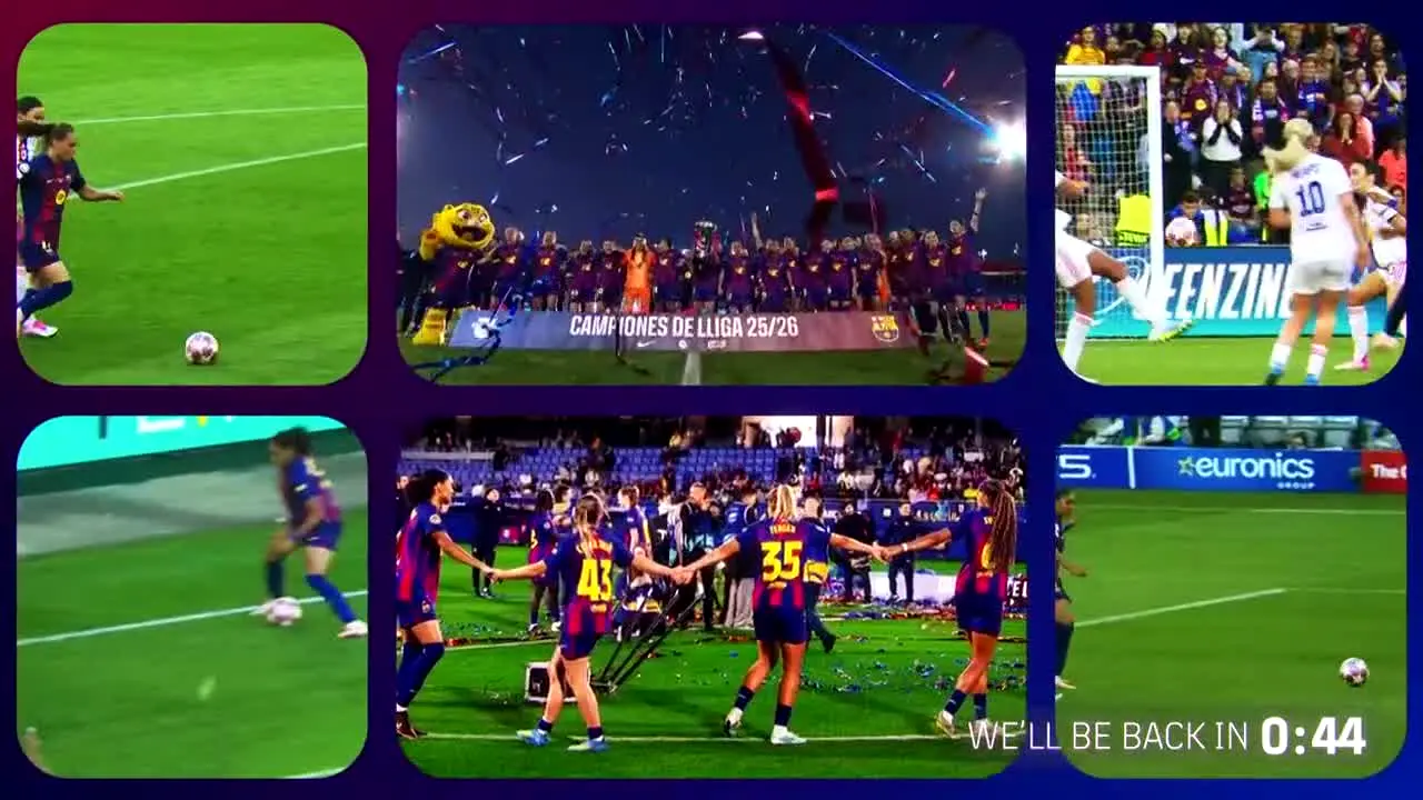 TOP Barça in diretta