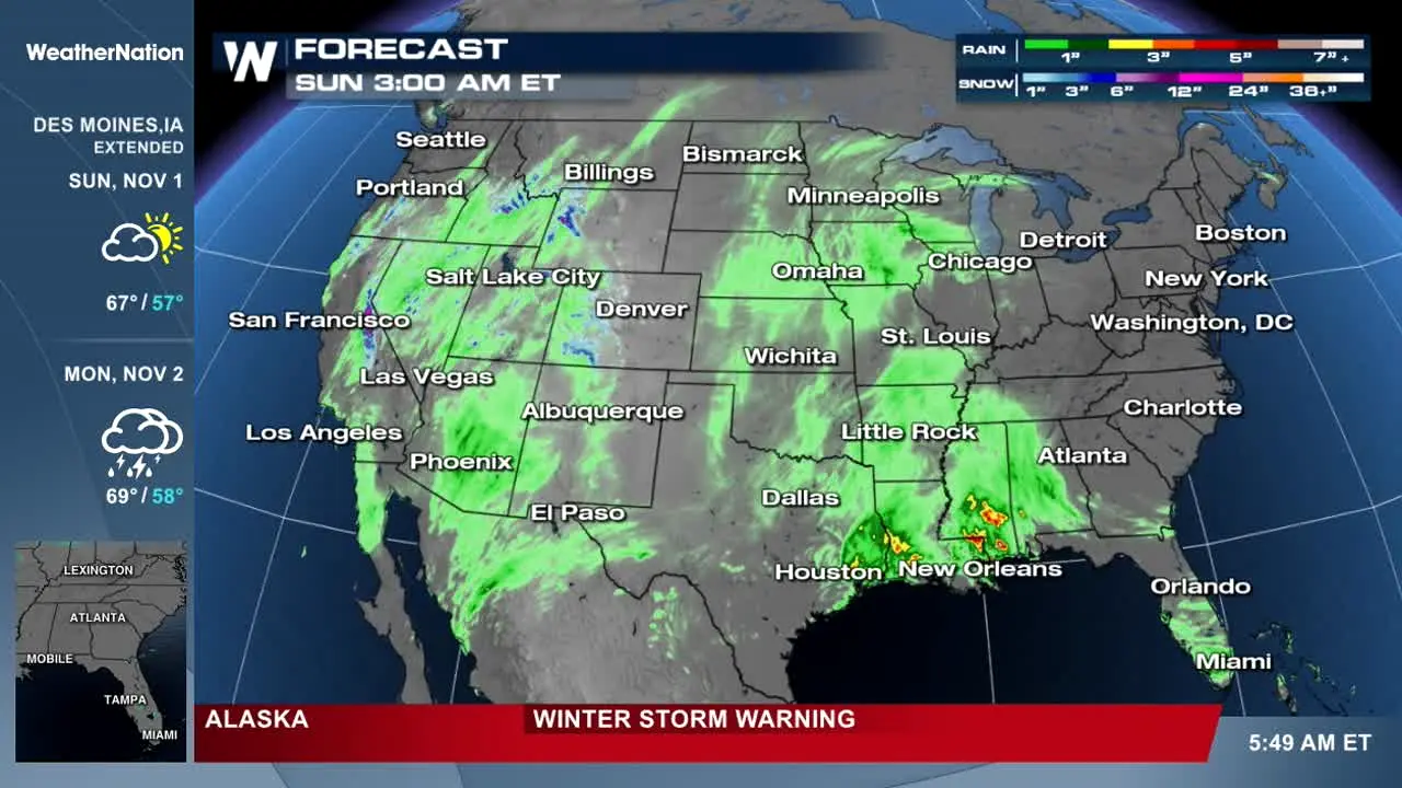 WeatherNation ao vivo