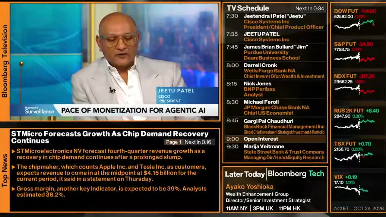 Bloomberg TV+ live