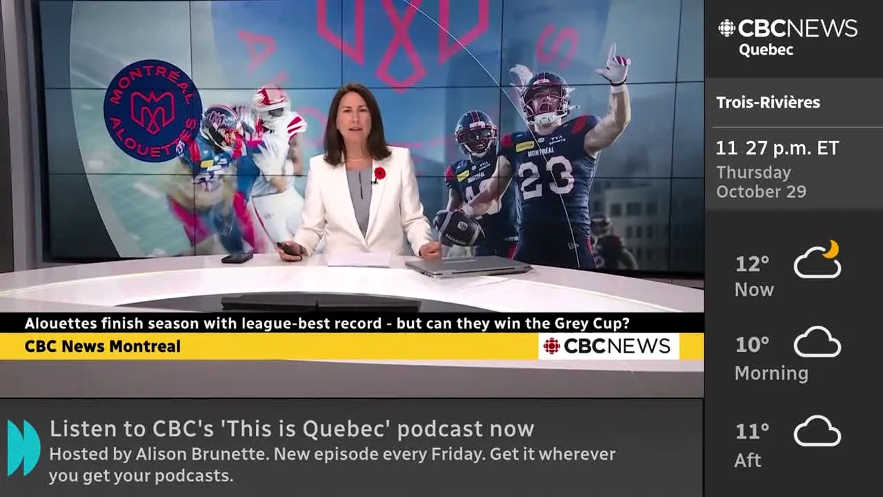 CBC News Quebec live