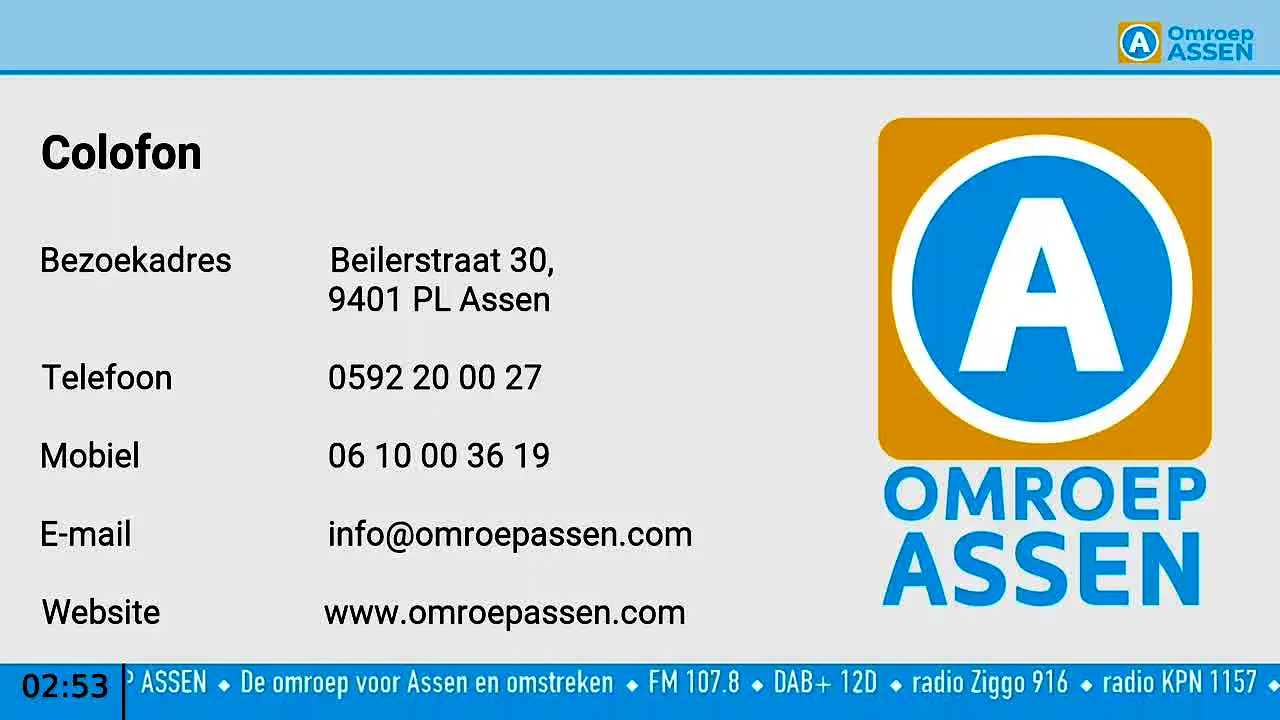 Assen TV live