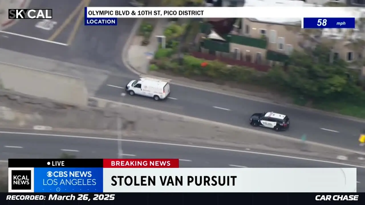 Car Chase live