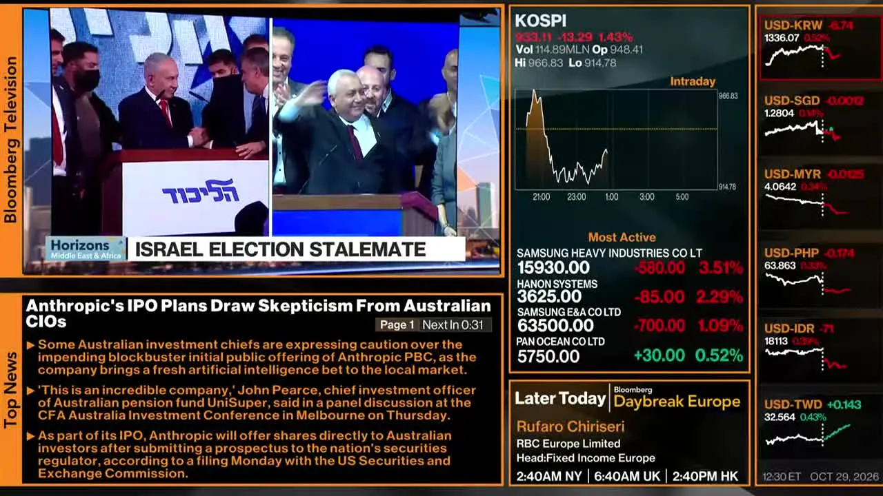 Bloomberg TV+ live