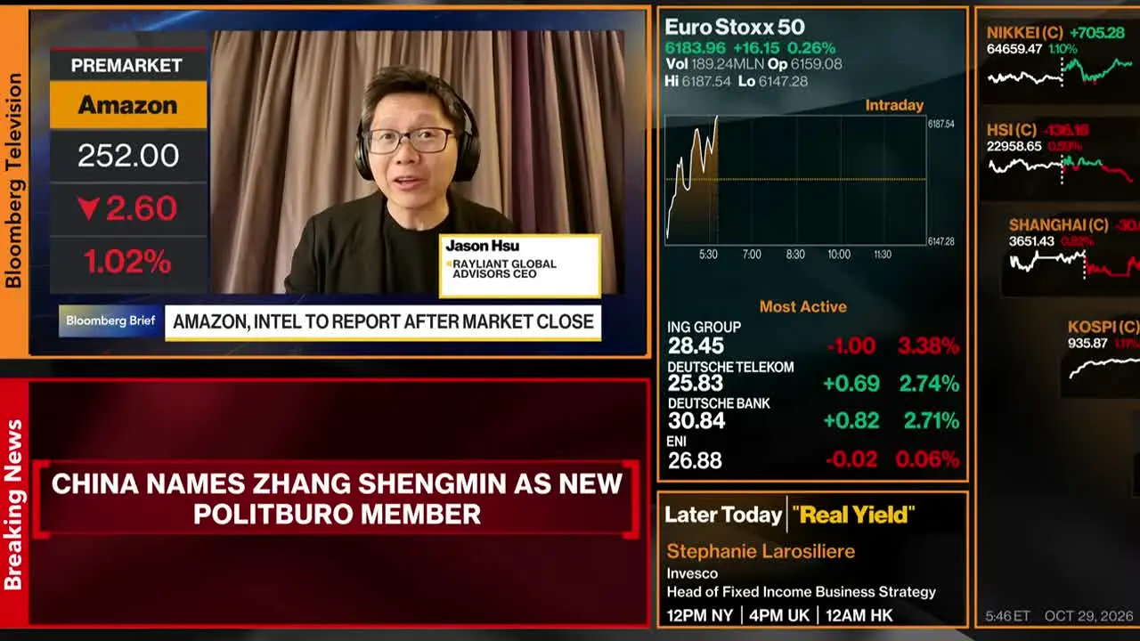 Bloomberg TV+ live