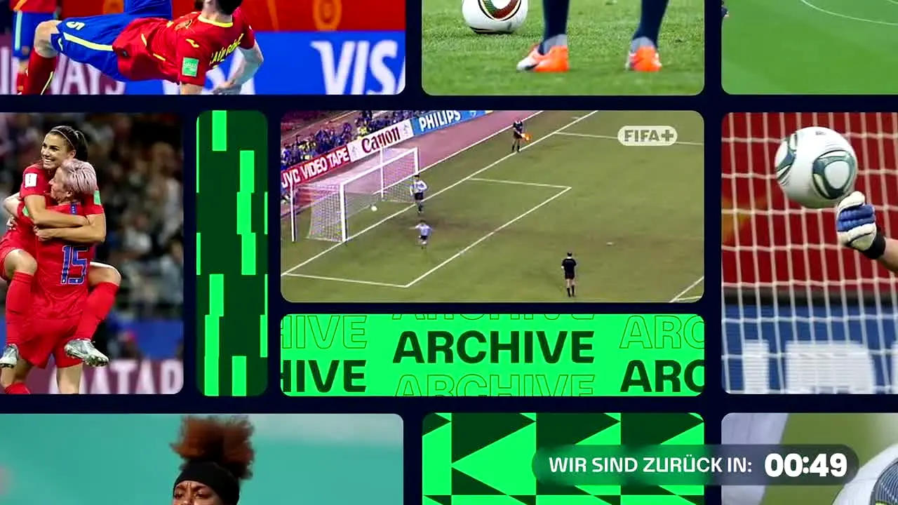 FIFA+ live