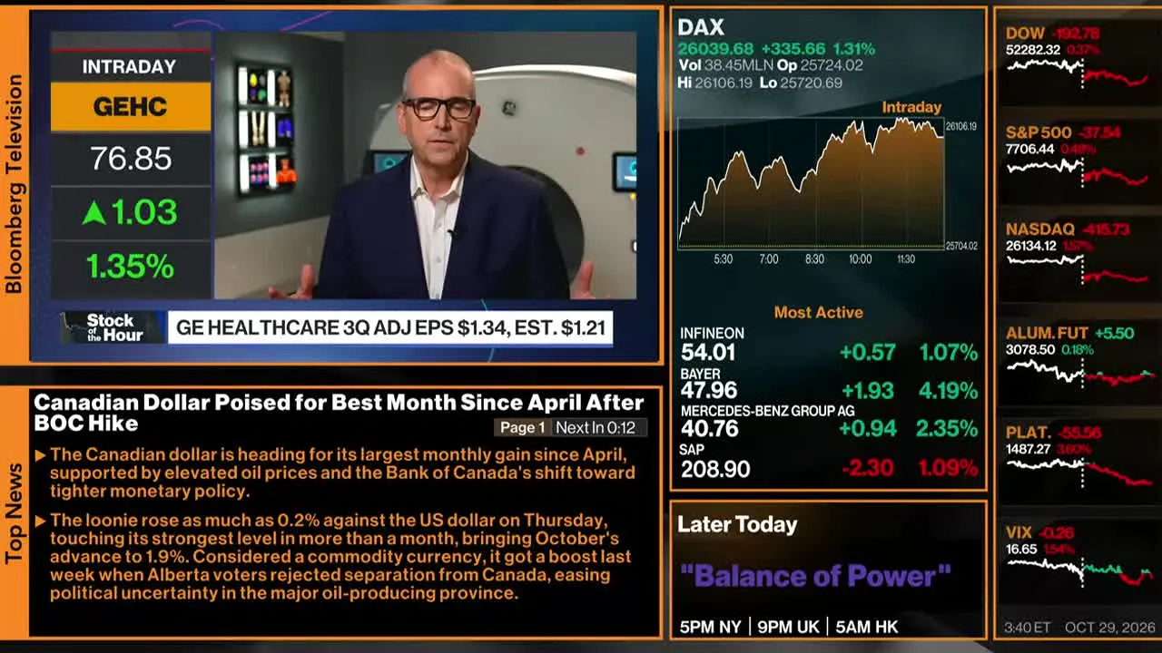 Bloomberg TV+ en direct