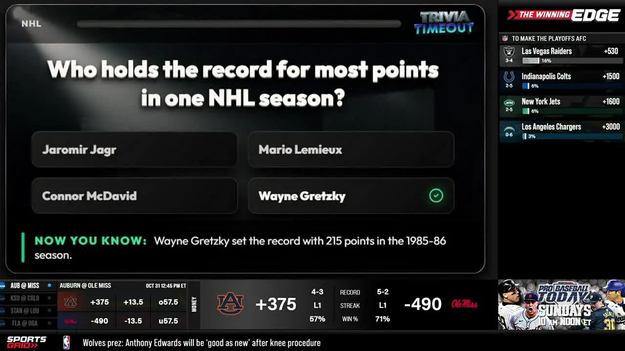 SportsGrid live