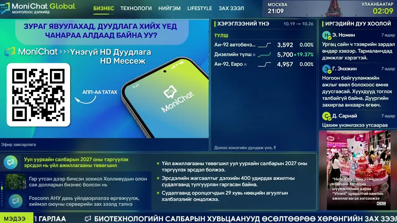 CNBC MGL live