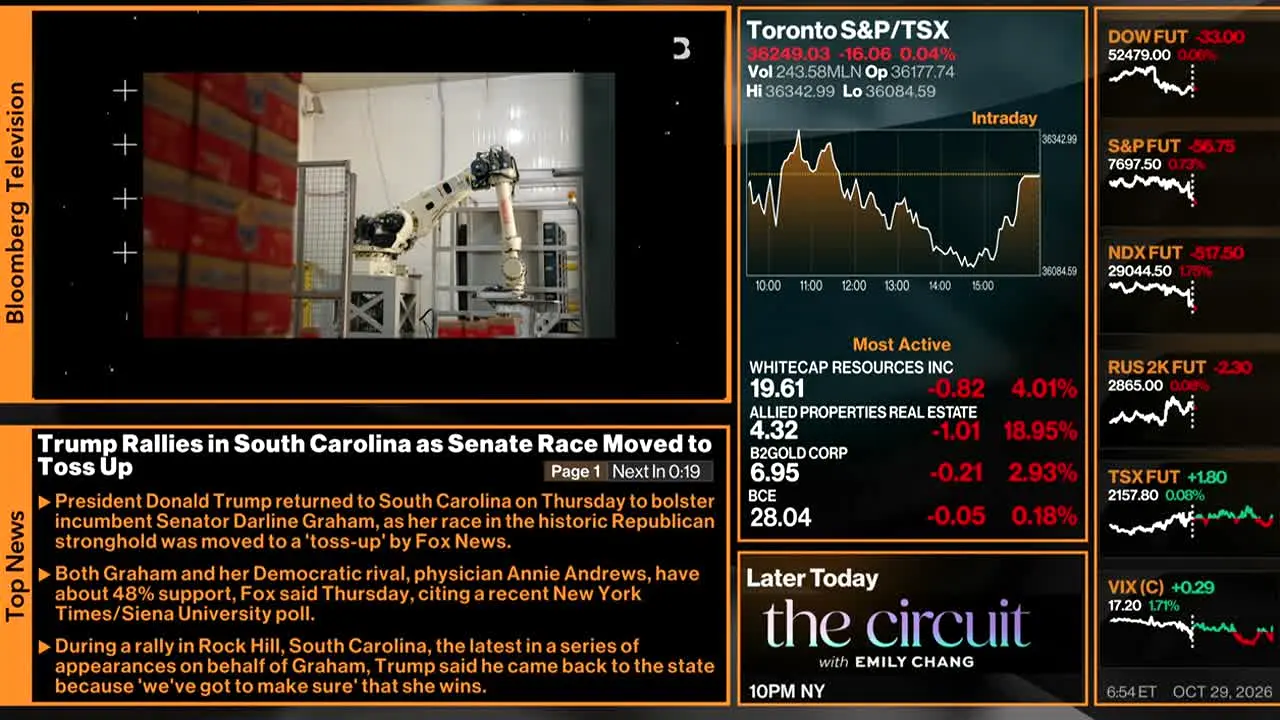 Bloomberg TV+ en vivo