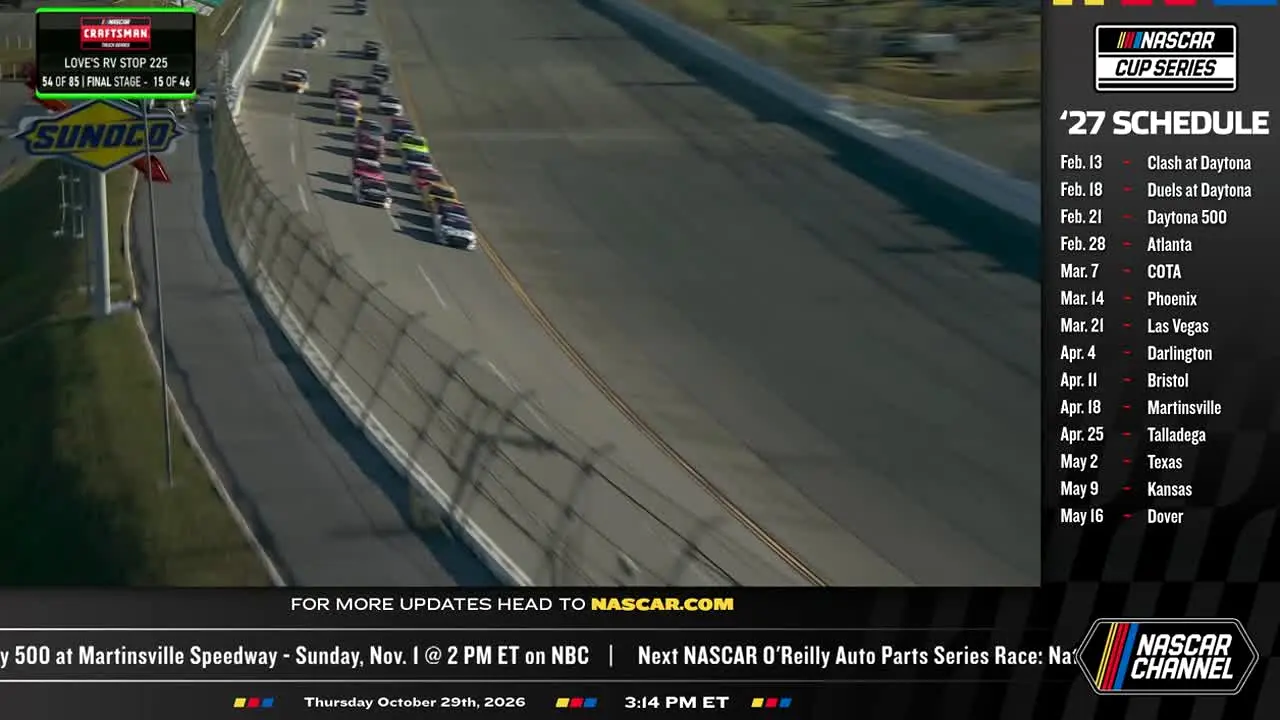 NASCAR in diretta