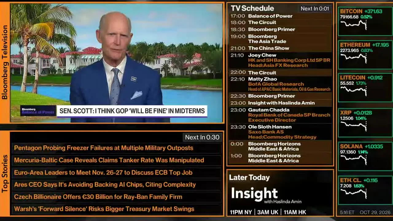 Bloomberg TV+ en direct