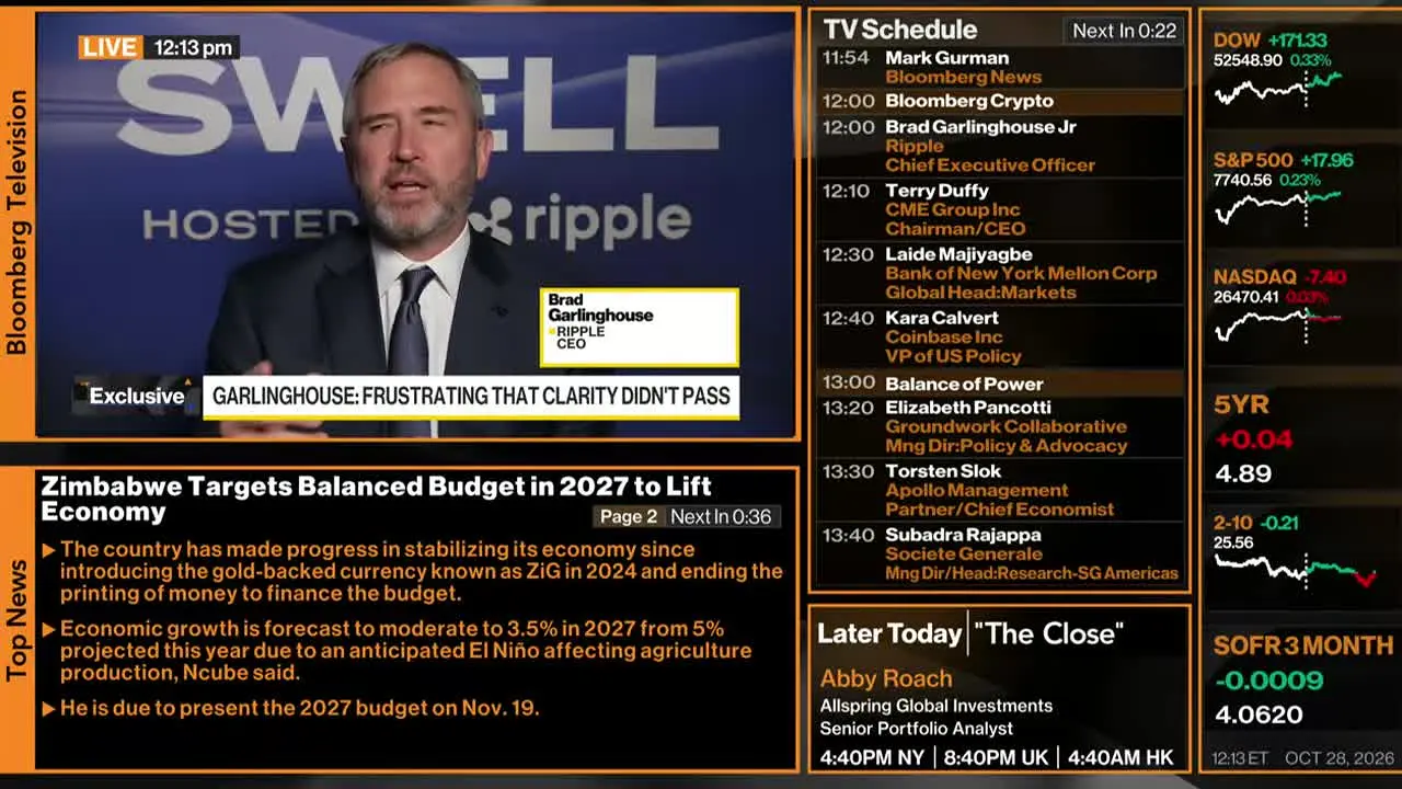 Bloomberg TV+ in diretta