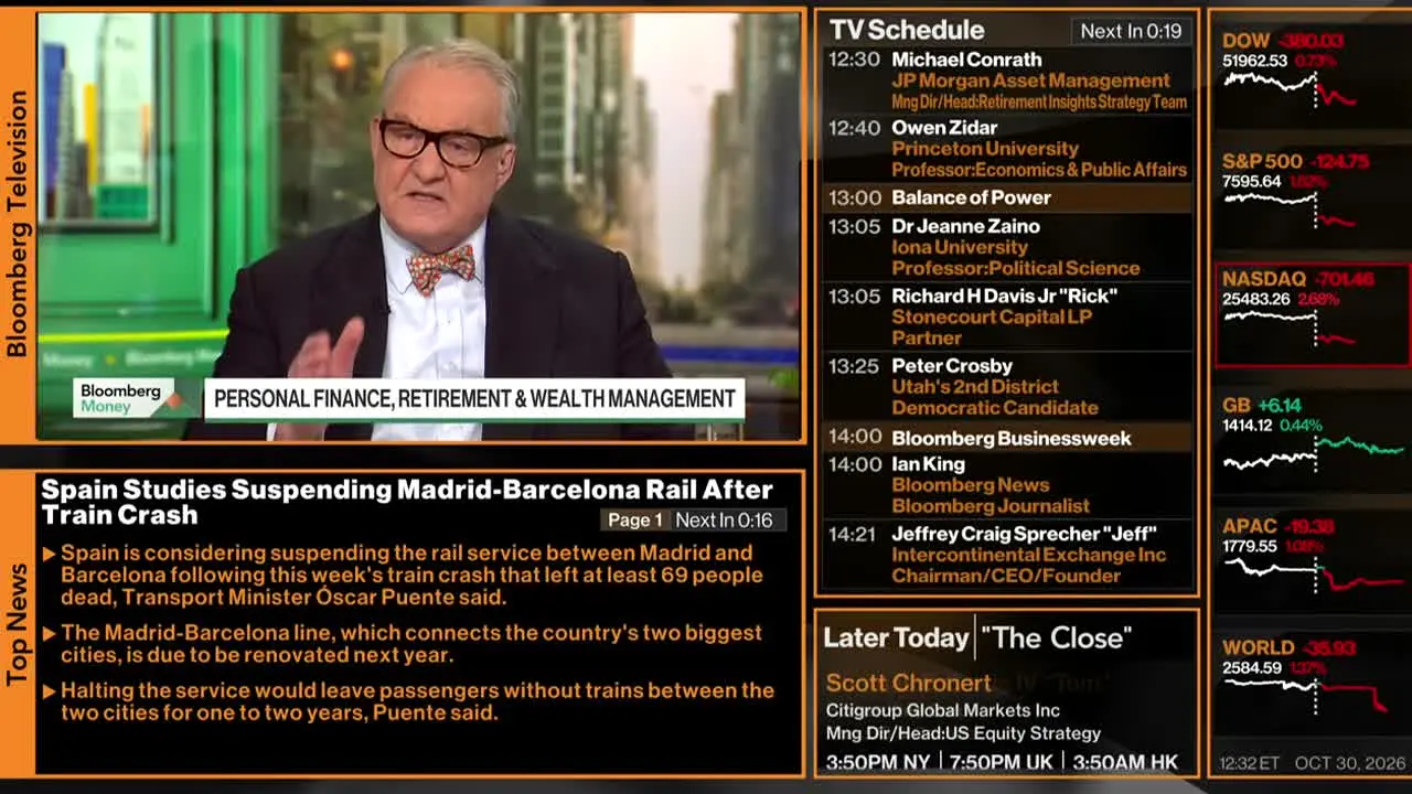 Bloomberg TV+ na żywo