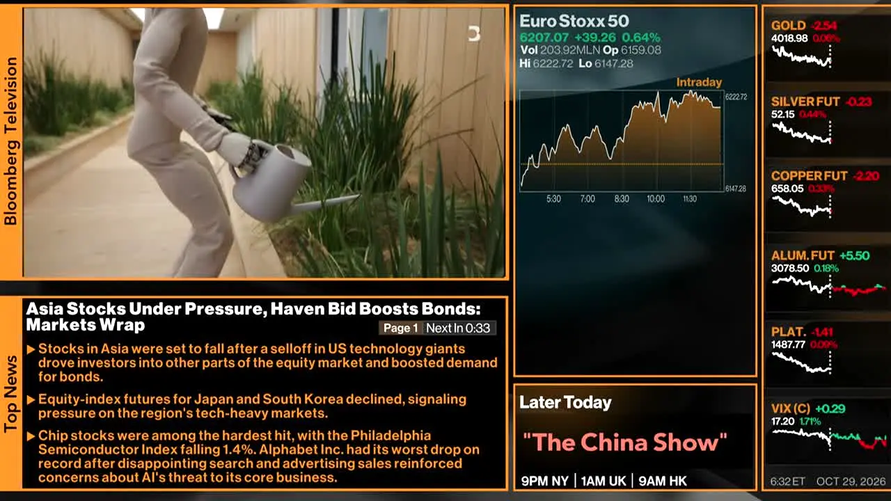 Bloomberg TV+ live