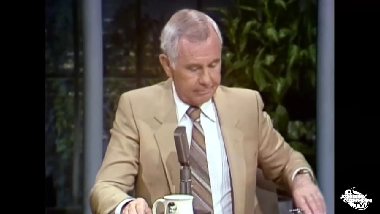 Johnny Carson TV in diretta
