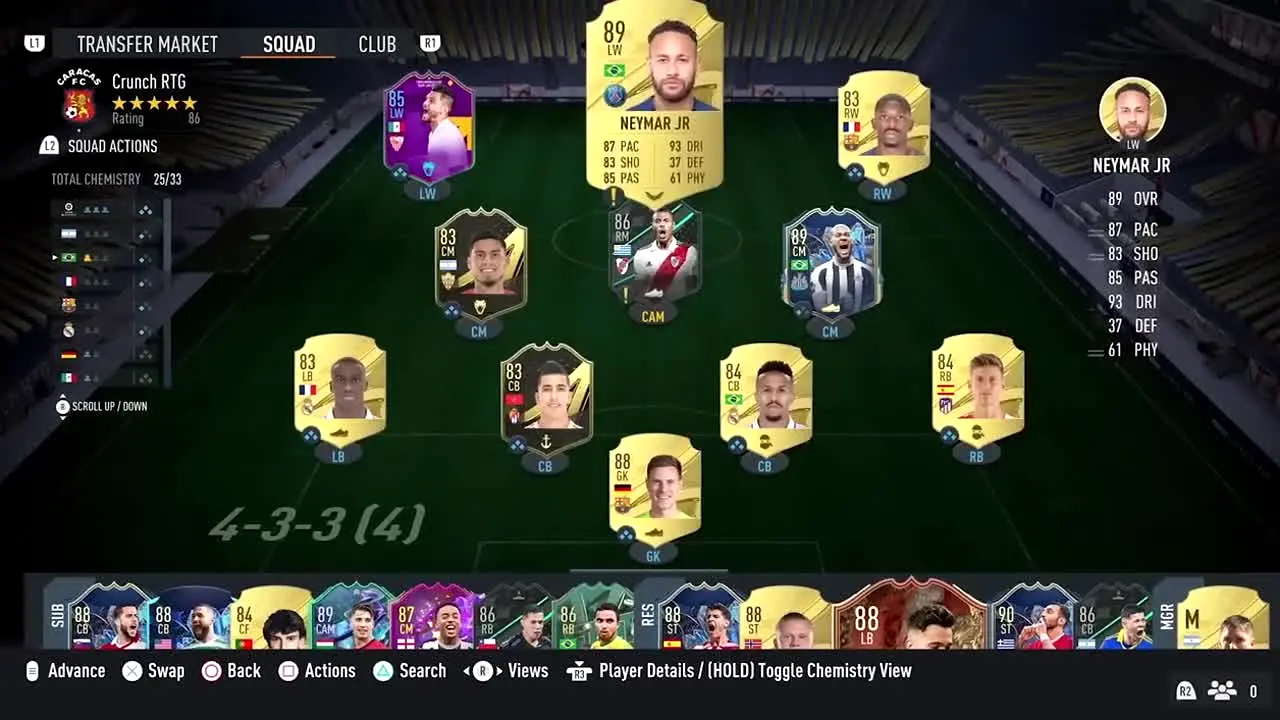 Futcrunch live