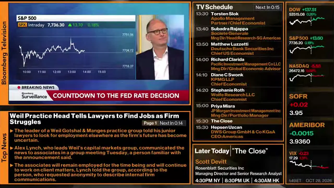 Bloomberg TV+ live