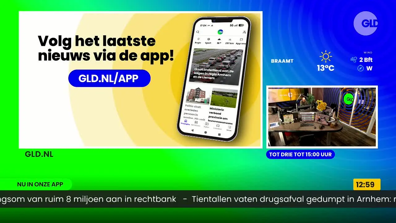 Omroep Gelderland in diretta