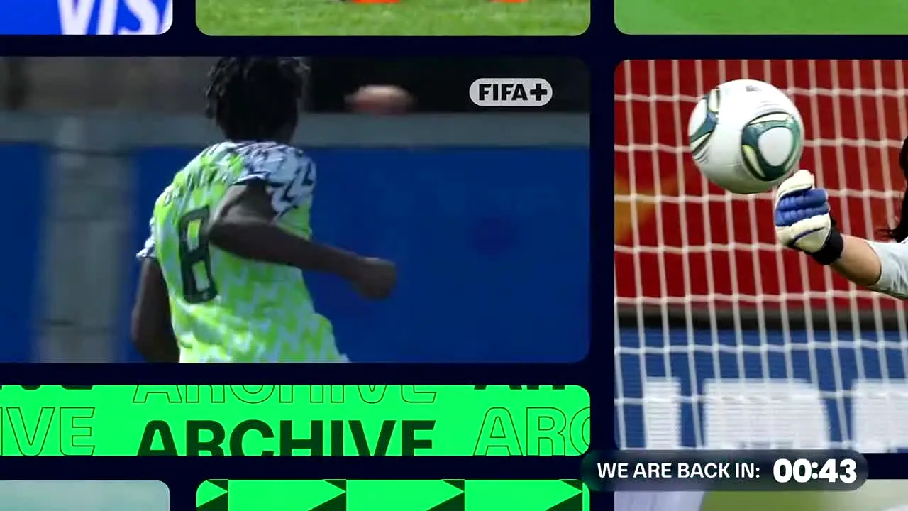 FIFA+ — прямой эфир