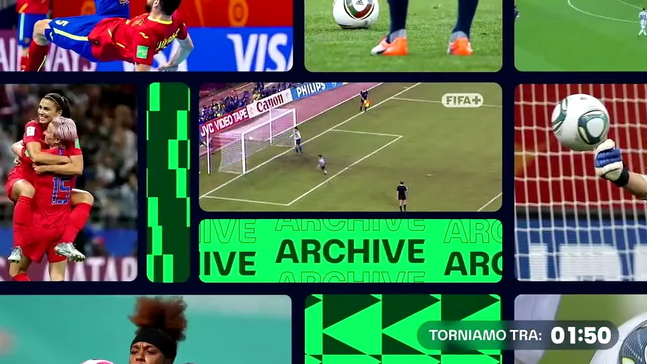 FIFA+ live