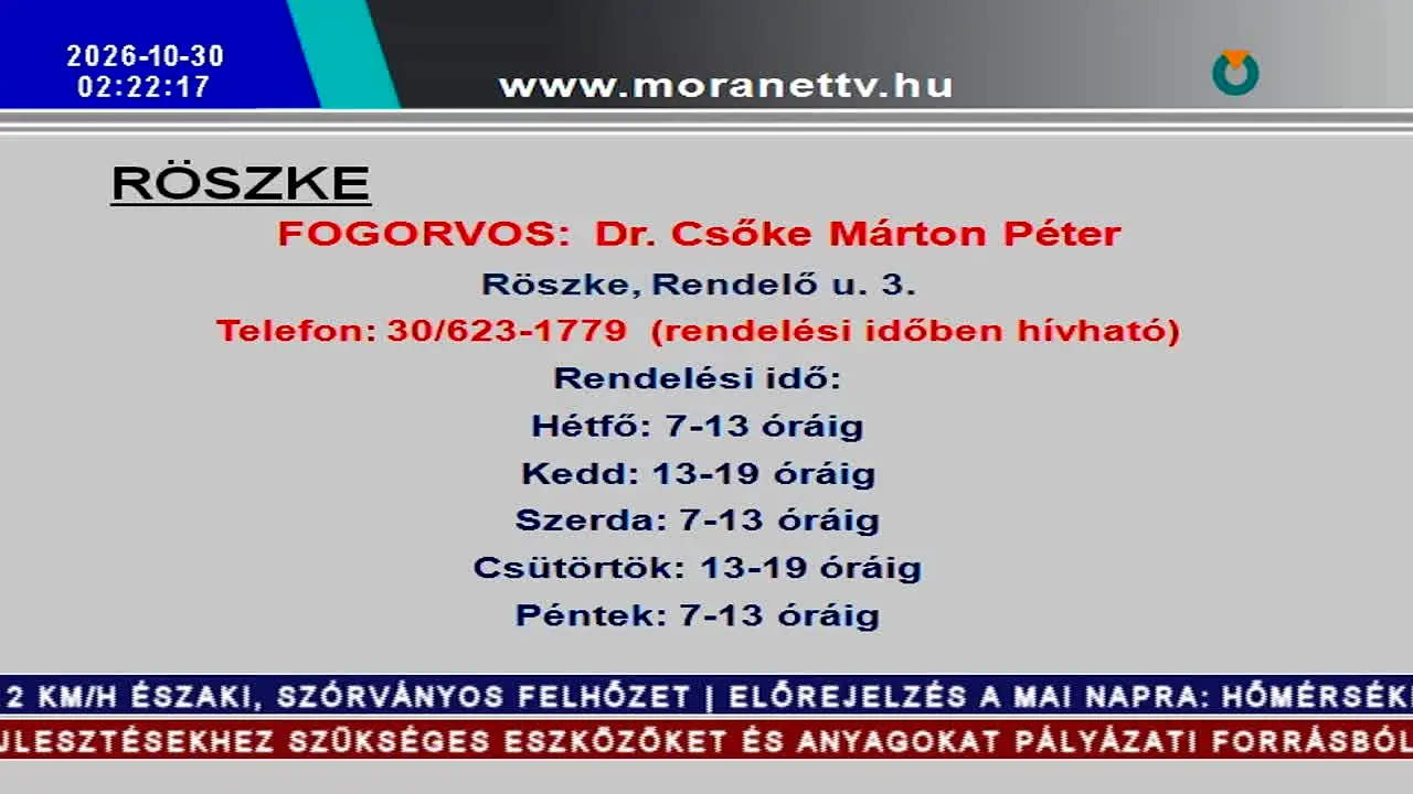 Mora-Net TV en direct