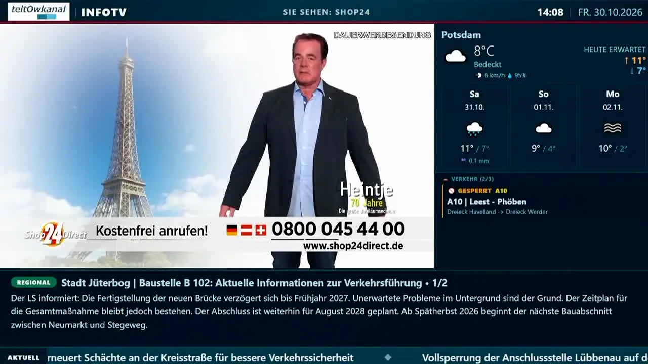 teltOwkanal in diretta
