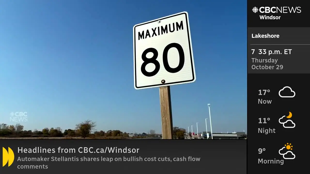 CBC News Windsor live