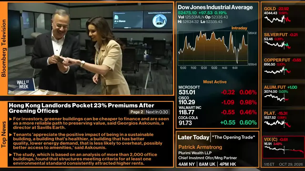 Bloomberg TV+ in diretta
