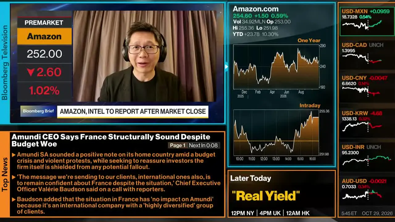 Bloomberg TV+ live